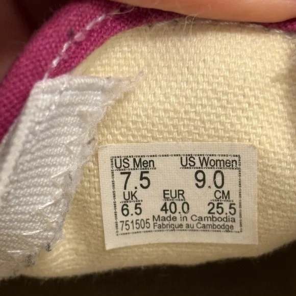 Vans Pink Checkered - Picture 3 of 3